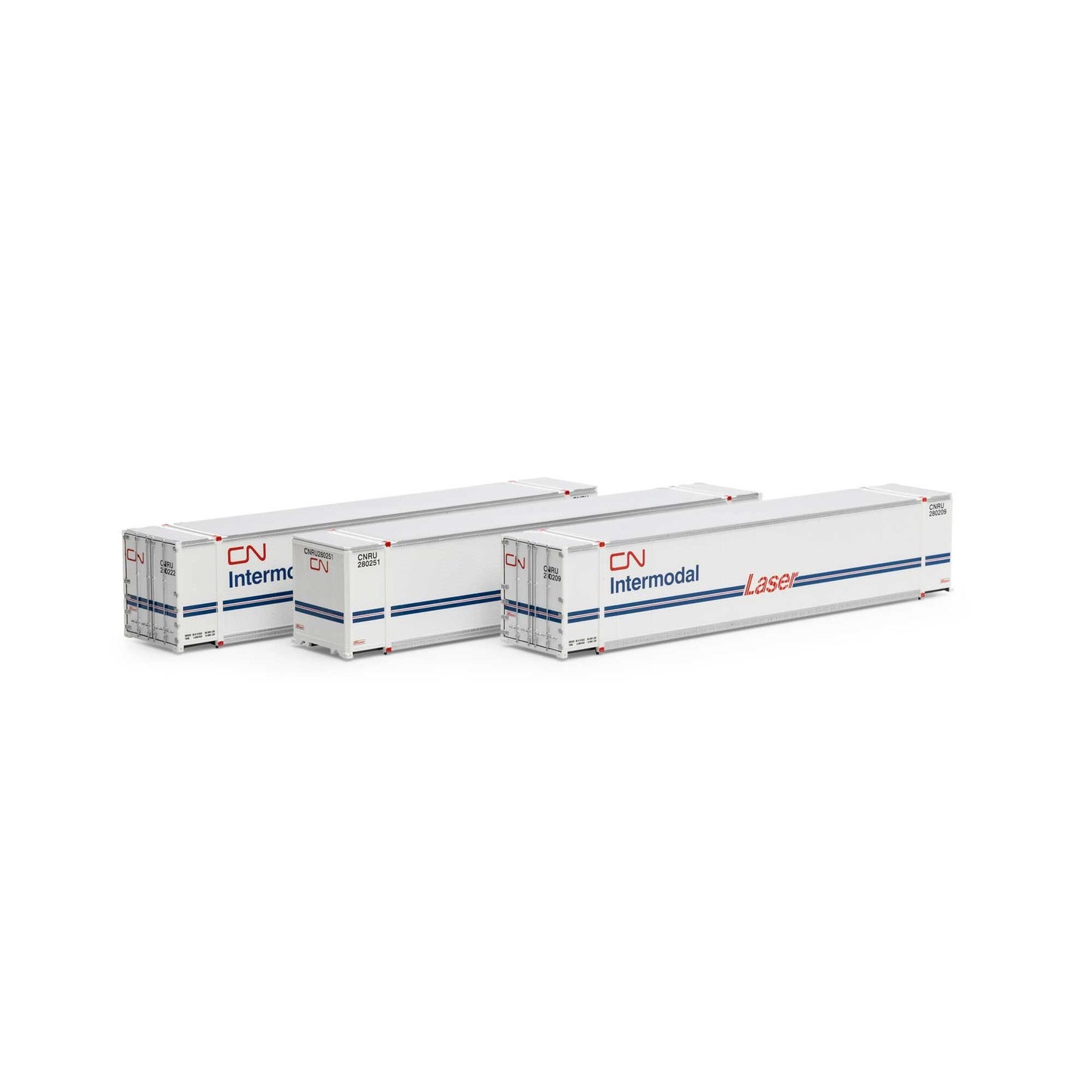 HO 48' Containers CNRU #280209 #280222 #280251 Set (ATH19145)