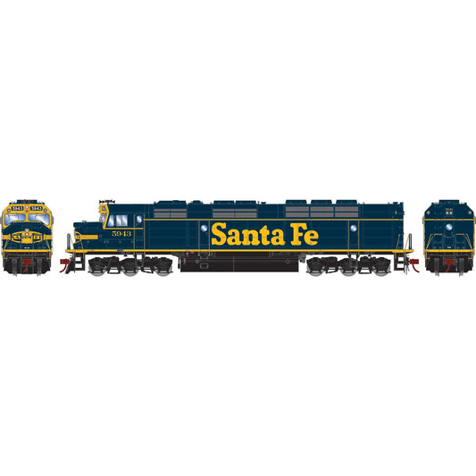 N FP45 Locomotive with DCC and Sound ATSF #5943 (ATH19182)