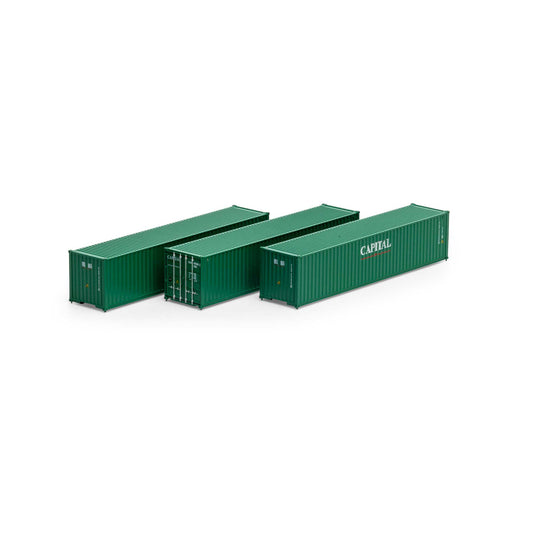 N 40' Low Cube Container CLHU #1 (3 Pack) (ATH20102)