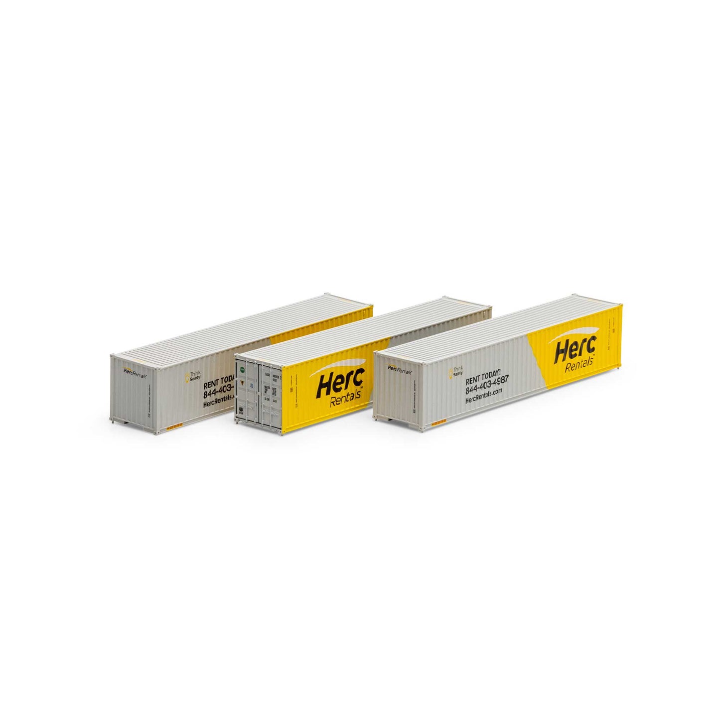 N 40' Low Cube Container, EASU #1 (3) (ATH20108)
