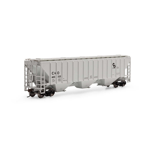 HO PS4740 Covered Hopper C&O #603322 (ATH22267)