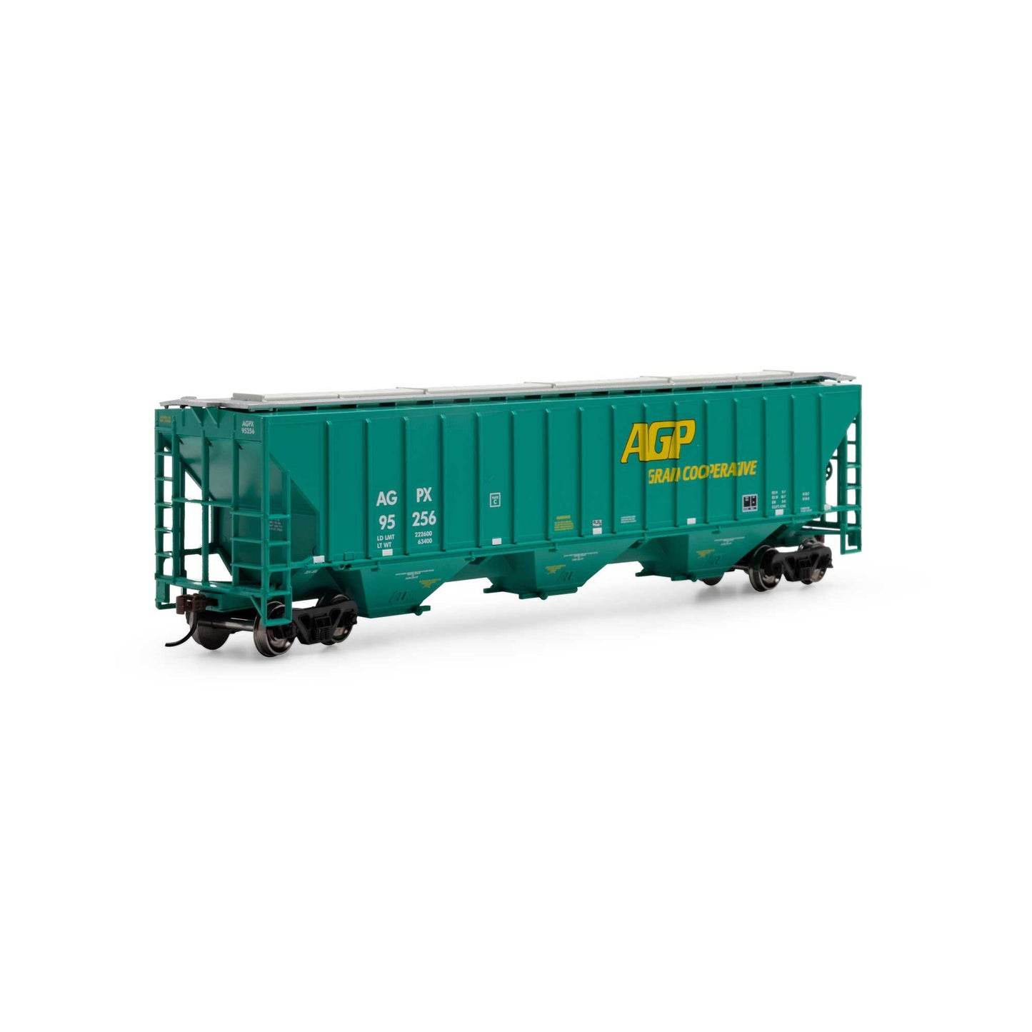 HO PS4740 Covered Hopper AGPX #95256 (ATH22271)