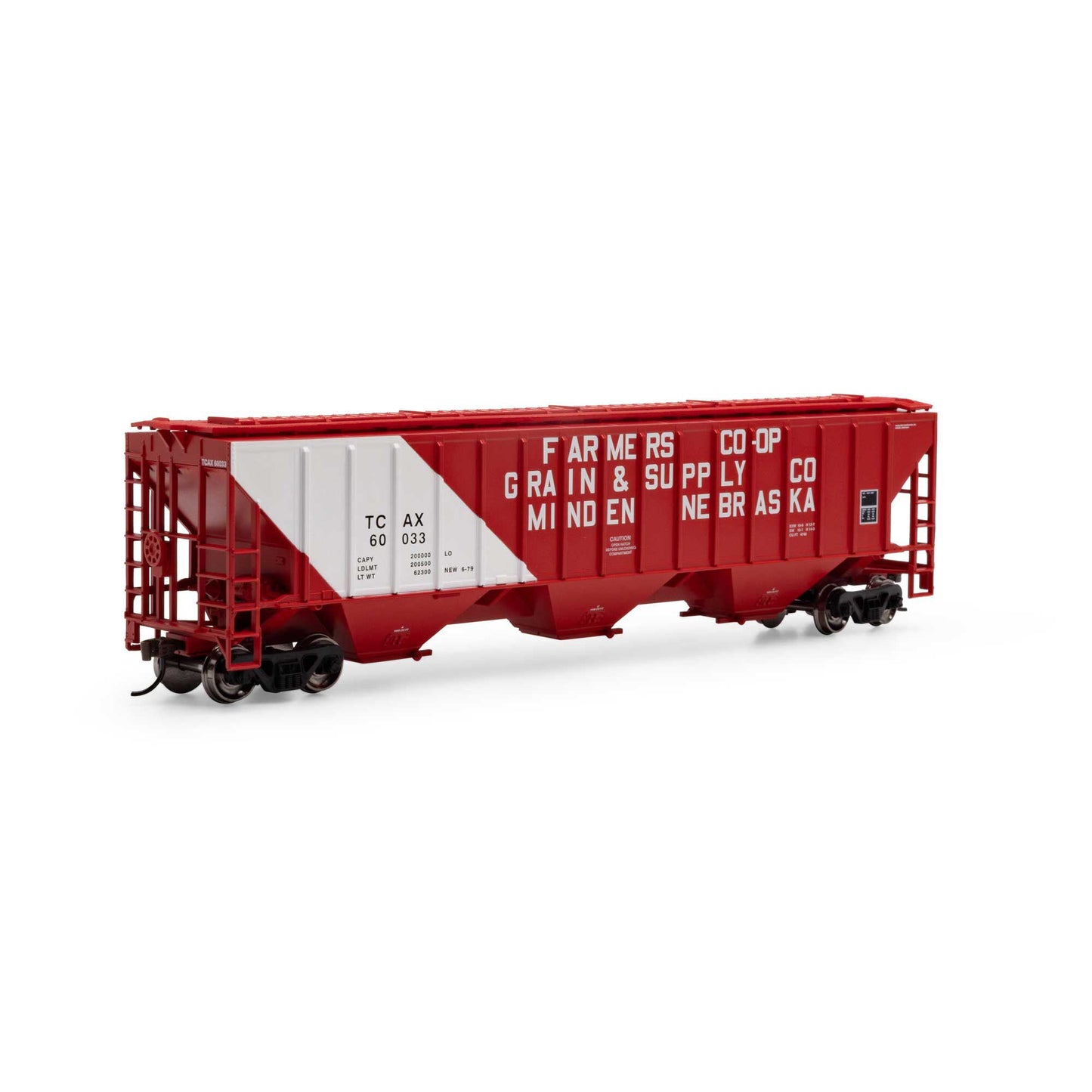 HO PS4740 Covered Hopper TCAX #60033 (ATH22276)