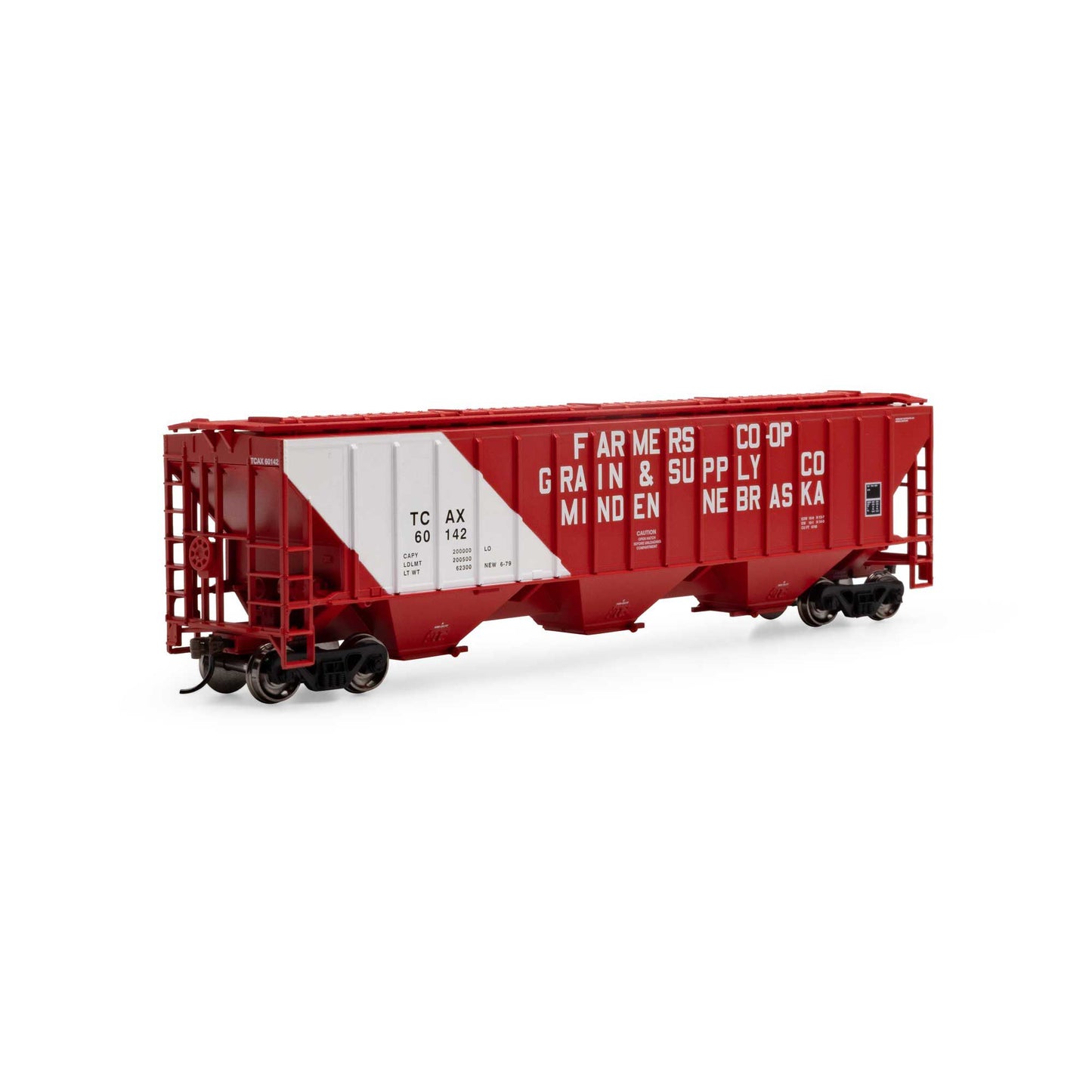 HO PS4740 Covered Hopper TCAX #60142 (ATH22277)