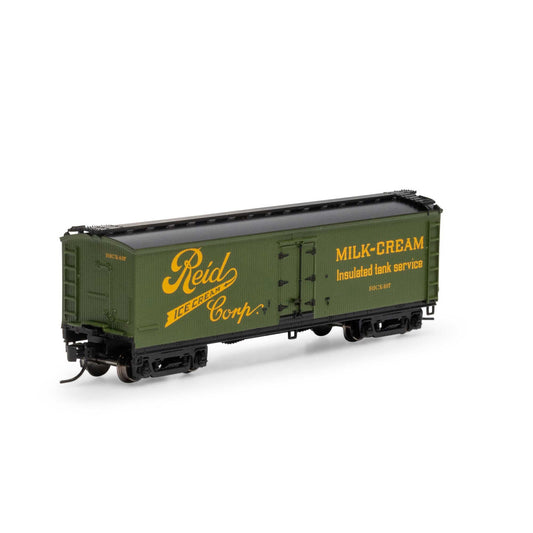 N 40' Pfaudler Milk Car Reid Ice Cream #107 Plastic Model (ATH24032)