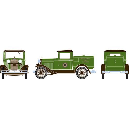 HO RTR Model A Telephone Truck New England Bell (ATH26391)