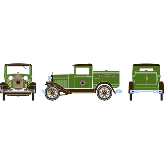 HO RTR Model A Telephone Truck for Pacific Bell (ATH26393)