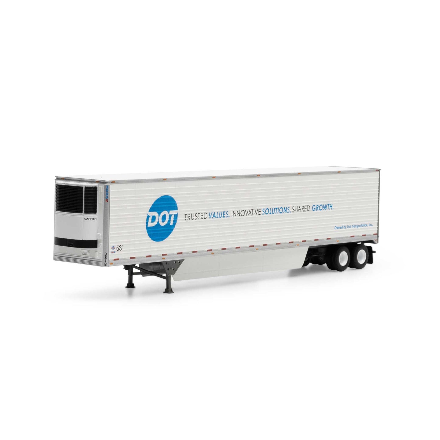 HO 53' Reefer Trailer DOT Foods #3318 (ATH26761)