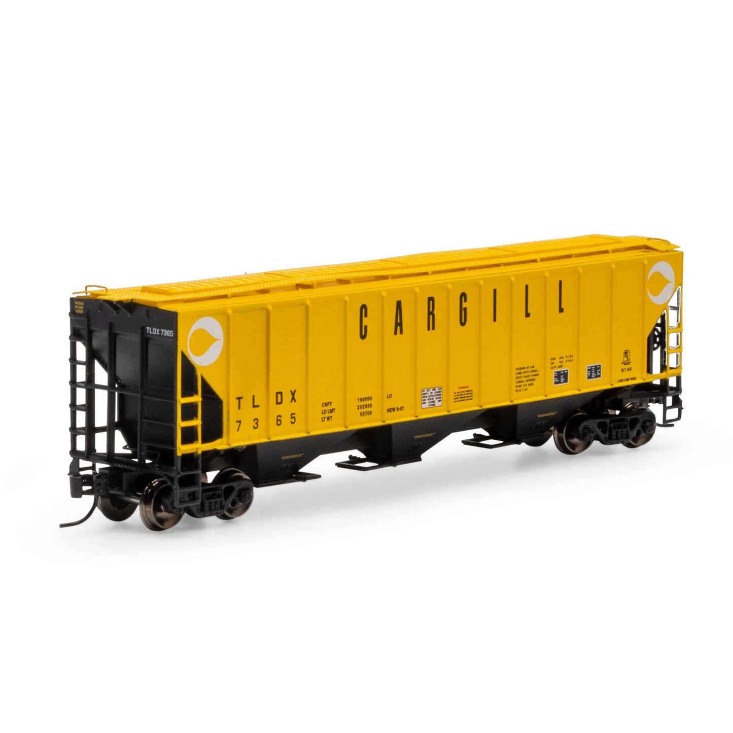 N PS 4427 Covered Hopper TLDX #7365 (ATH27402)