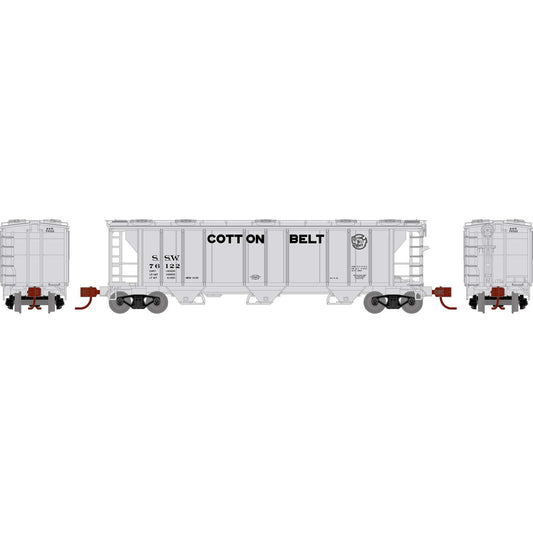N PS-2 2893 3-Bay Covered Hopper, SSW #76122 (ATH28363)