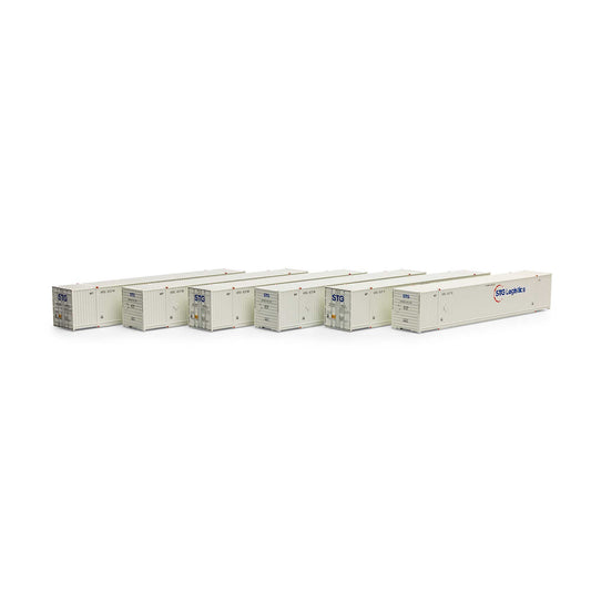 HO 53' CIMC Container STG Logistics #1 (6) Plastic Model (ATH28519)