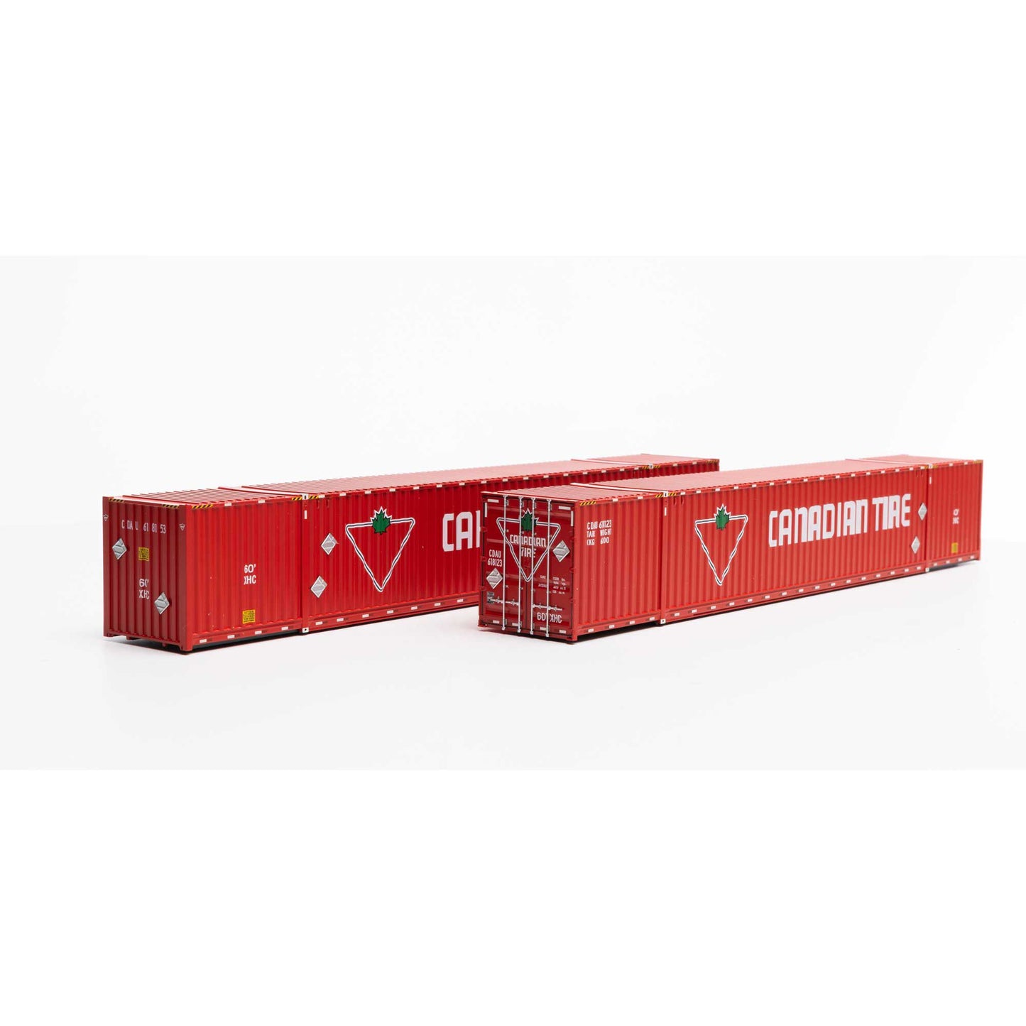 HO 60' Container CDAU #618123 / 618153 (ATH28534)