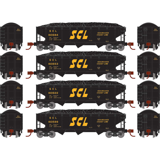 N 40' Offset Coal Hopper with Load, SCL #1 (ATH28577)