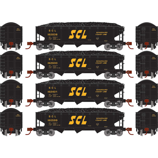 N 40' Offset Coal Hopper with Load, SCL #2 (ATH28578)