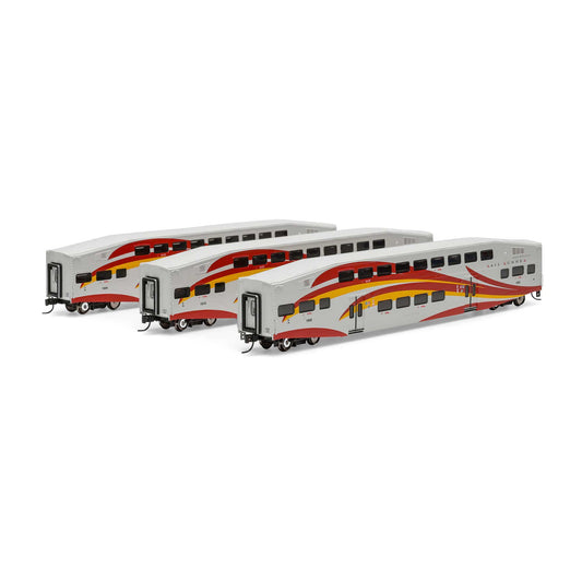 N Bombardier Passenger Coach NMRX #1003 #1004 #1013 (3) (ATH28593)
