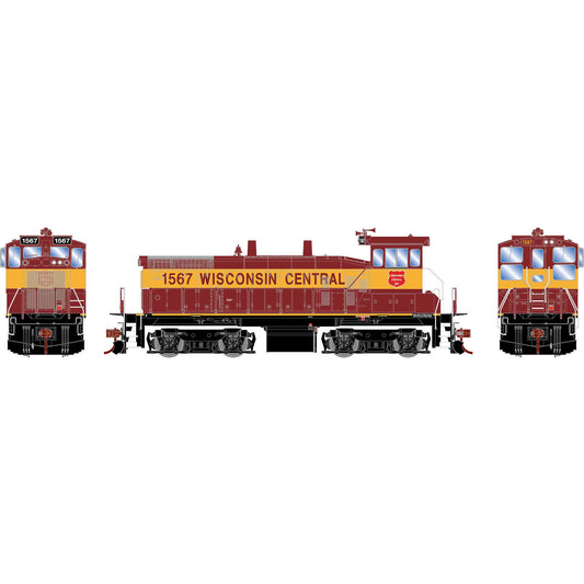 HO RTR SW1500 Wisconsin Central #1567 Locomotive (ATH28656)