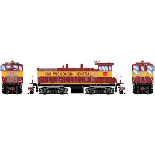 HO RTR SW1500 Wisconsin Central #1568 (ATH28657)