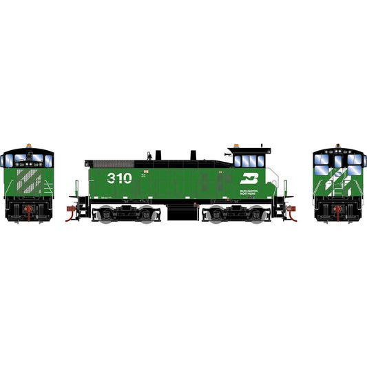Burlington Northern SW1500 HO Scale Ready-to-Run Diesel Locomotive (ATH28665)