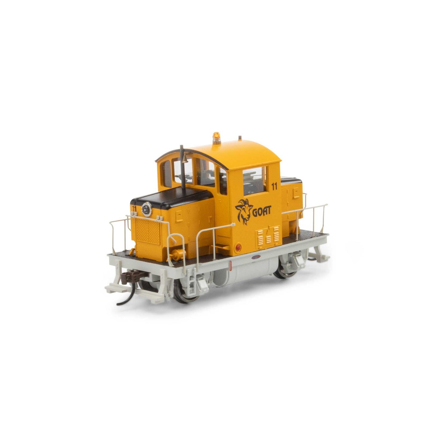 HO EMD Model 40 Locomotive Yellow Shop Goat #11 (ATH28743)
