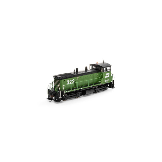 HO RTR SW1500 with DCC and Sound, Burlington Northern #322 (ATH28767)