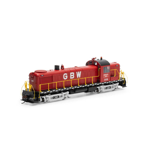 HO RTR RS-3 w/DCC and Sound Green Bay & Western #306 (ATH28783)