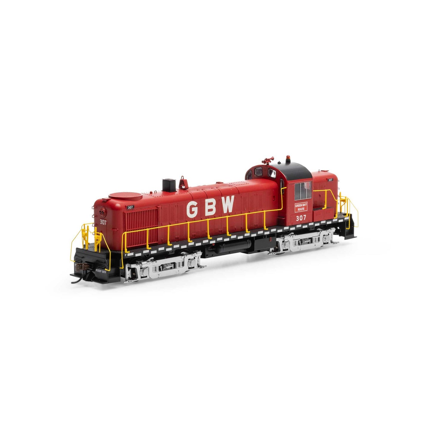 HO RTR RS-3 with DCC & Sound Green Bay & Western #307 (ATH28784)