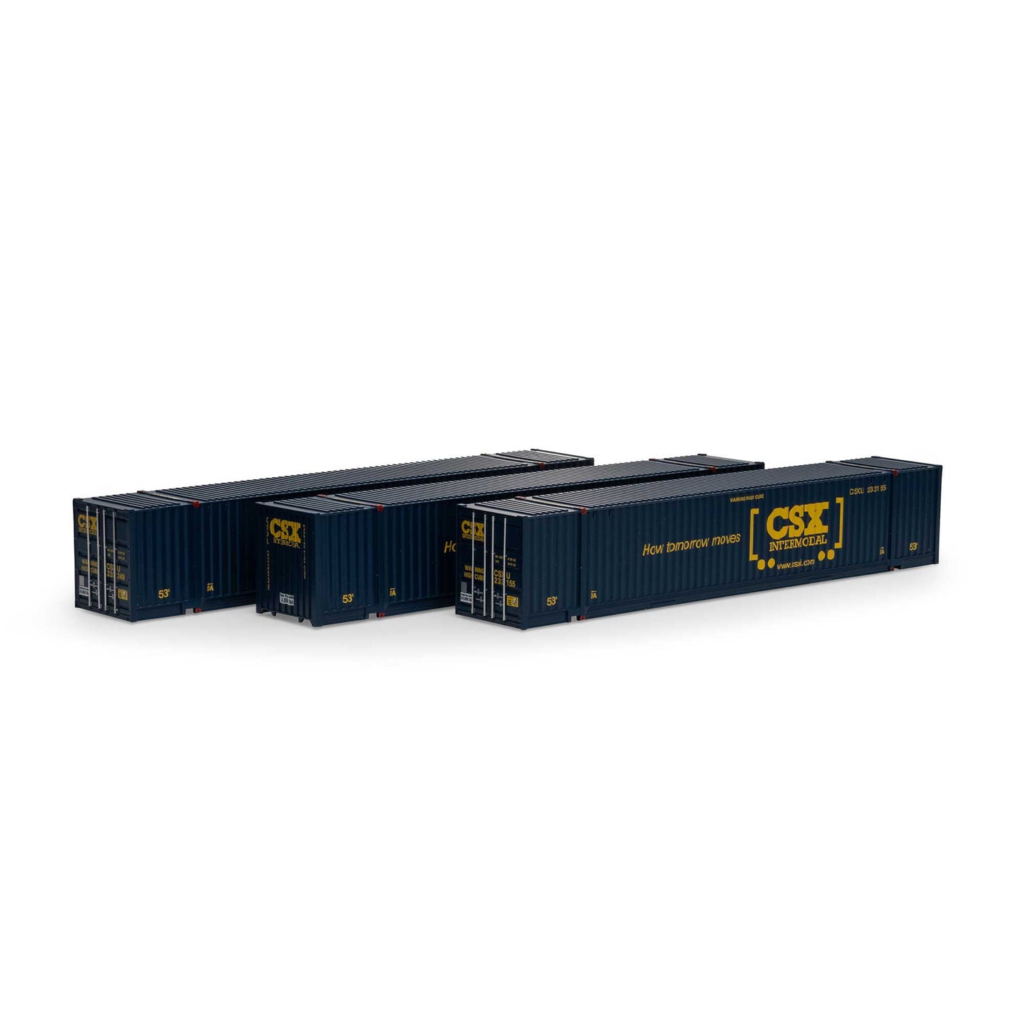 HO RTR 53' Jindo Container CSX #1 (ATH28996)