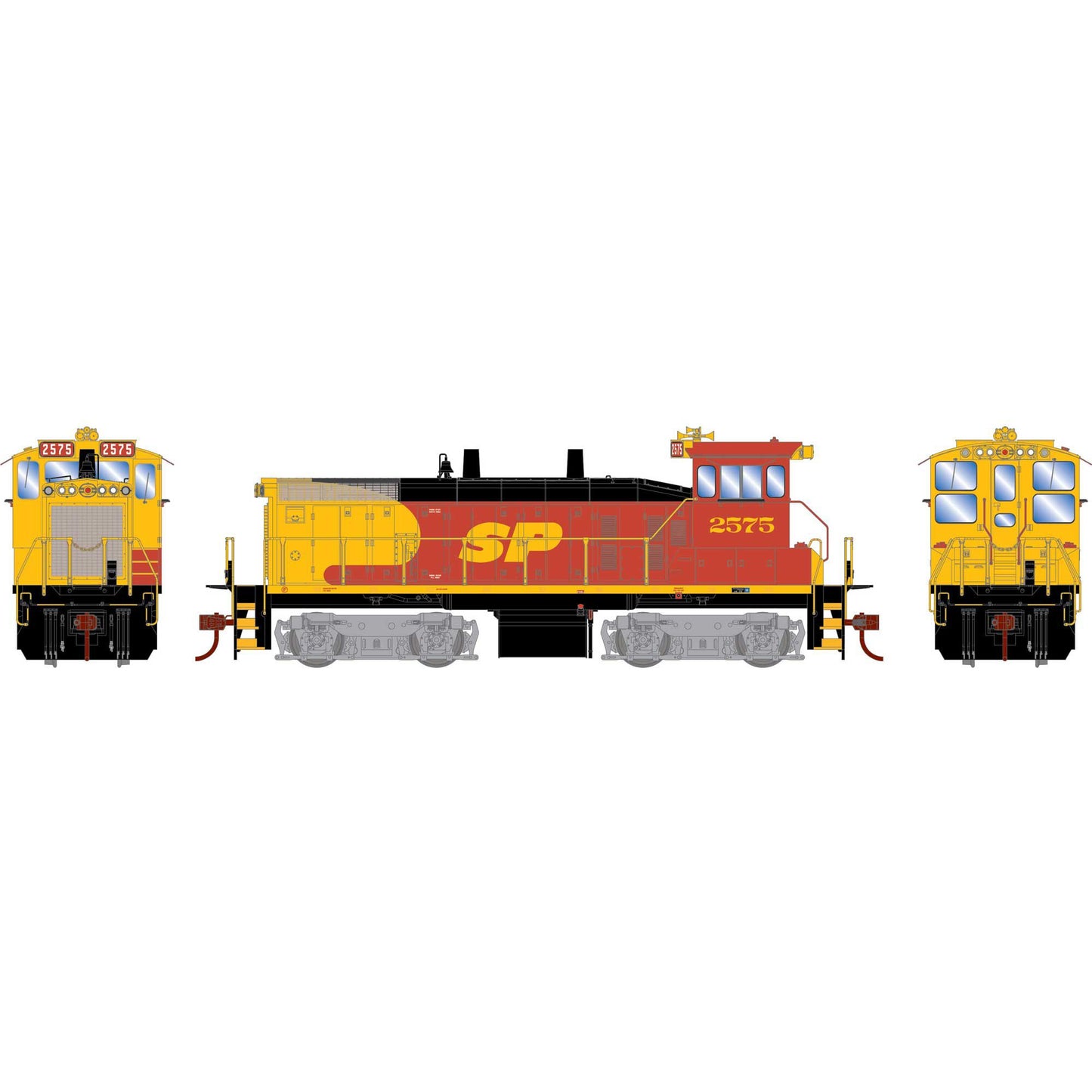 HO SW1500 Locomotive Southern Pacific #2575 (ATH29670)