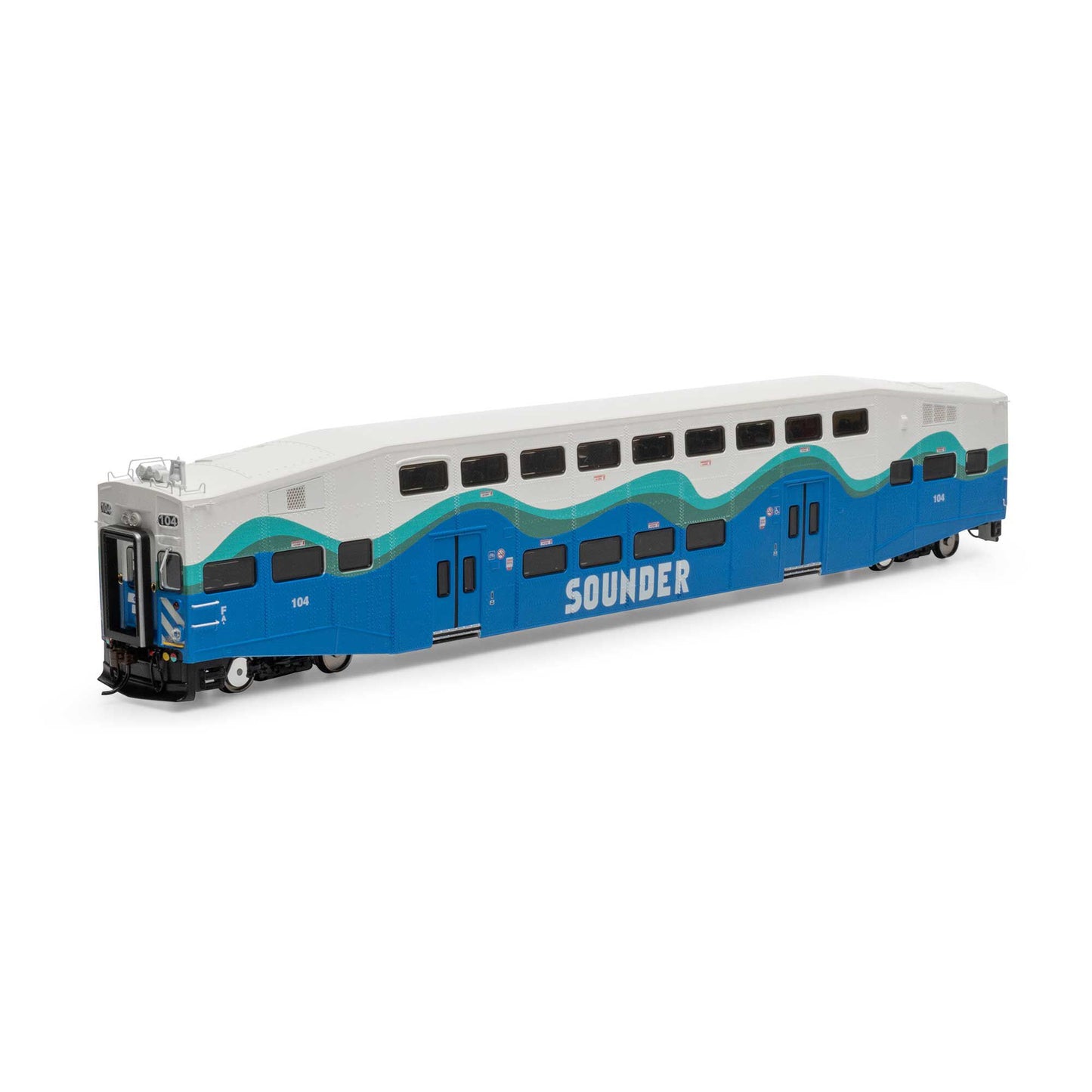HO Bombardier Passenger Control SDRX #104 (ATH29710)