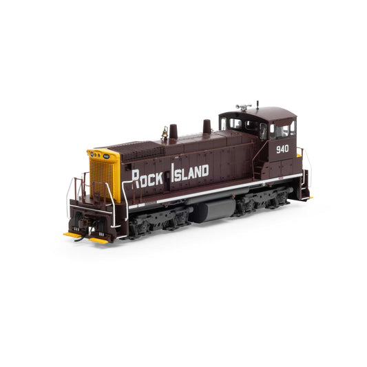 HO SW1500 Locomotive with DCC & Sound Rock Island #940 (ATH29762)