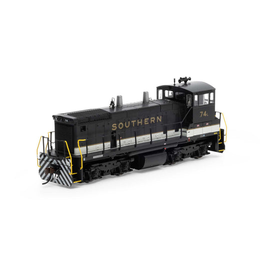 HO SW1500 Locomotive with DCC & Sound Southern Railway #74L (ATH29772)