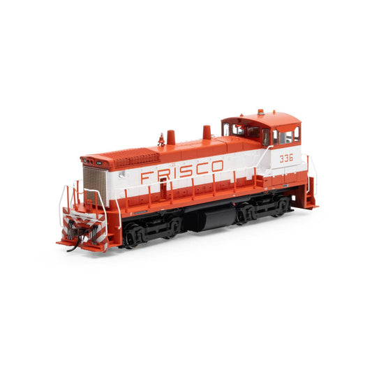 HO SW1500 Locomotive with DCC and Sound, Frisco #336 (ATH29779)
