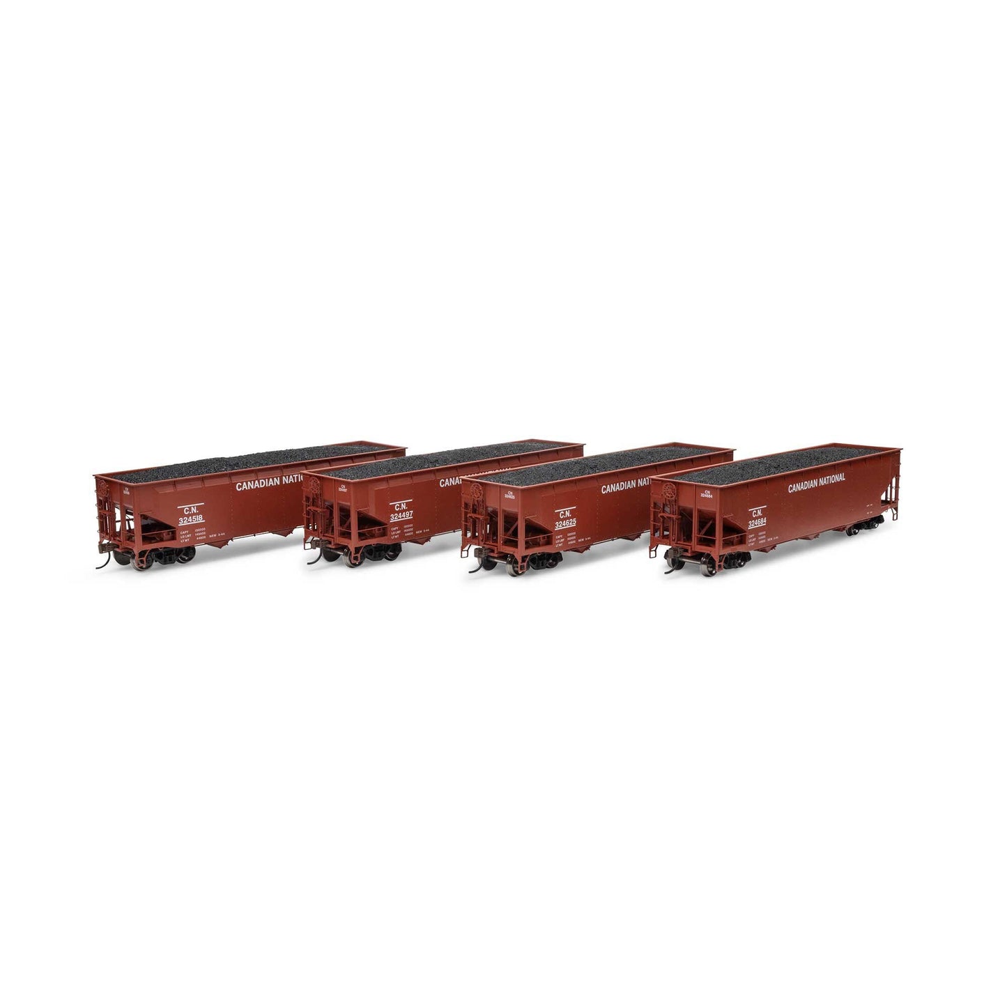 HO 40' Offset Coal Hopper with Load (ATH33084)