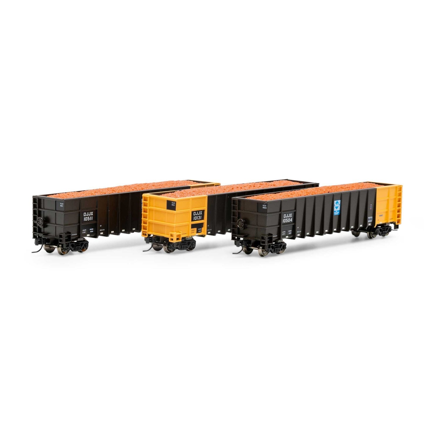 N Thrall High Side Gondola with Load DJJX #1 (3) (ATH3874)