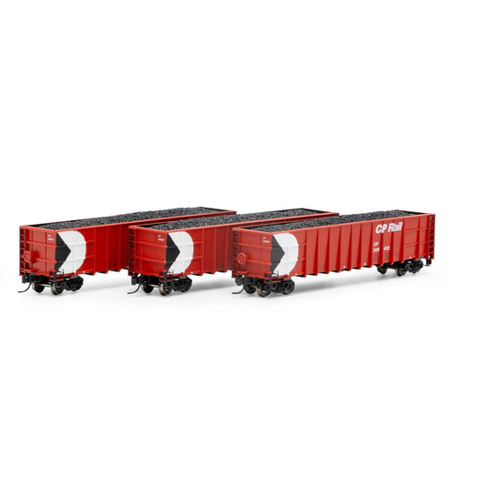 N Thrall High Side Gondola with Load, CPR #1 (3) (ATH3880)