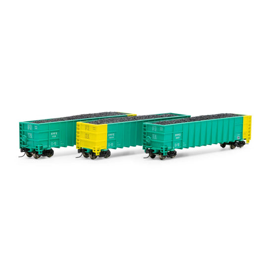N Thrall High Side Gondola with Load, FPPX #1 (3) (ATH3886)