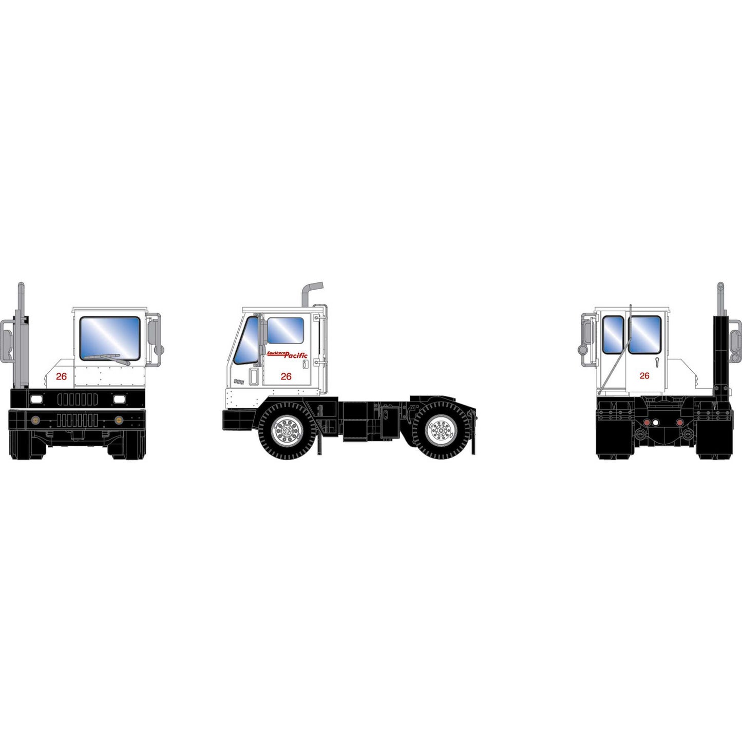 HO Modern Yard Tractor SP #26 (ATH39013)