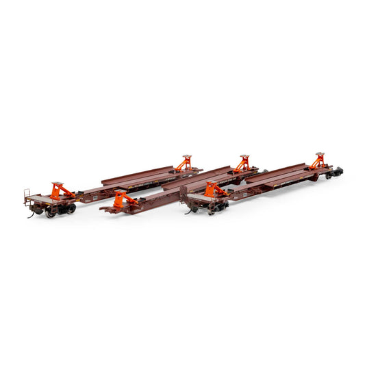 HO 57' Trinity Spine Car BNSF #300576 (ATH41101)