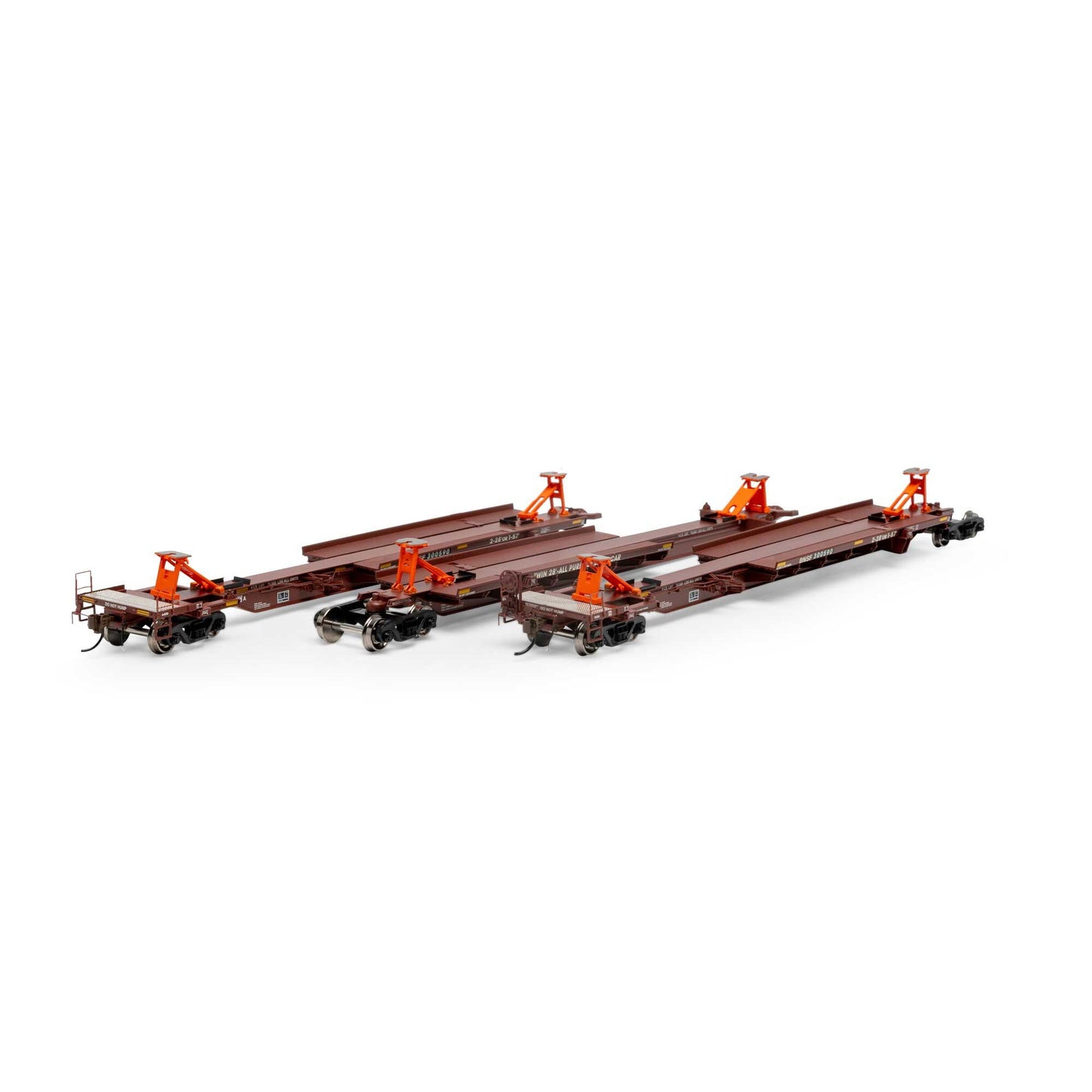 HO 57' Trinity Spine Car, BNSF #300590 (ATH41103)