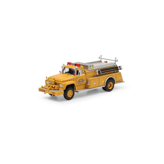 HO Ford F-850 Fire Truck UP #6100 (ATH4570)
