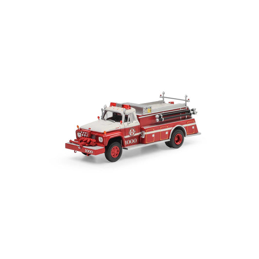 HO Ford F-850 Fire Truck Santa Fe #1000 (ATH4571)
