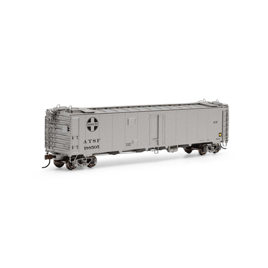 HO 50' Ice Bunker Reefer ATSF #188505 (ATH50026)