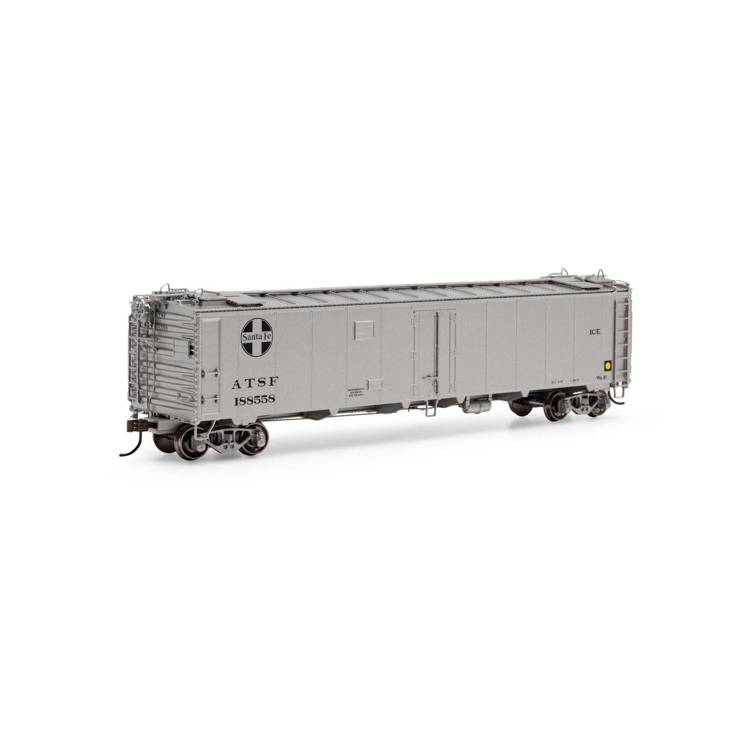 HO 50' Ice Bunker Reefer ATSF #188558 (ATH50028)