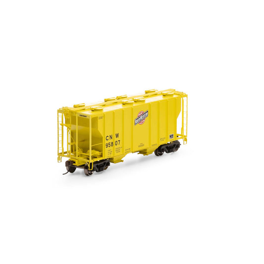 HO PS-2 2600 Covered Hopper C&NW #95807 (ATH63811)
