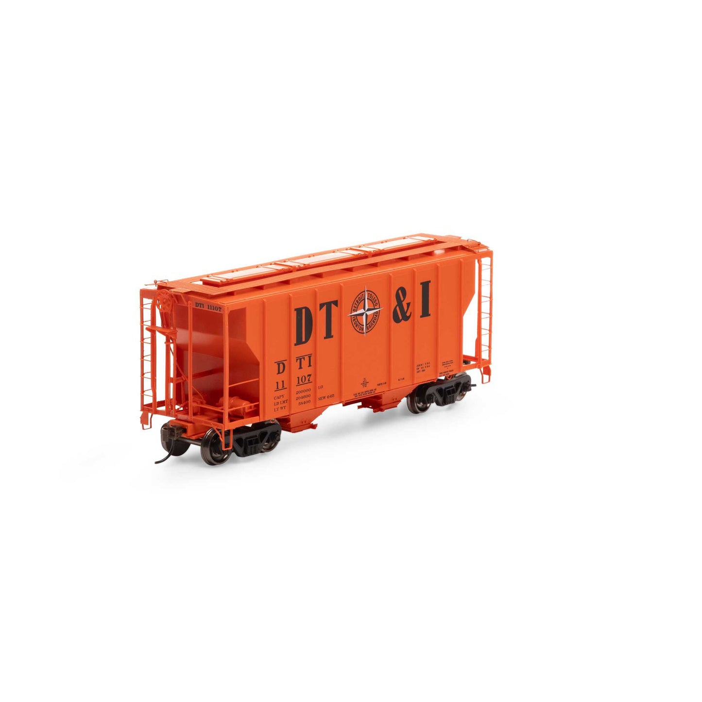 HO PS-2 2600 Covered Hopper - DT&I #11107 (ATH63816)