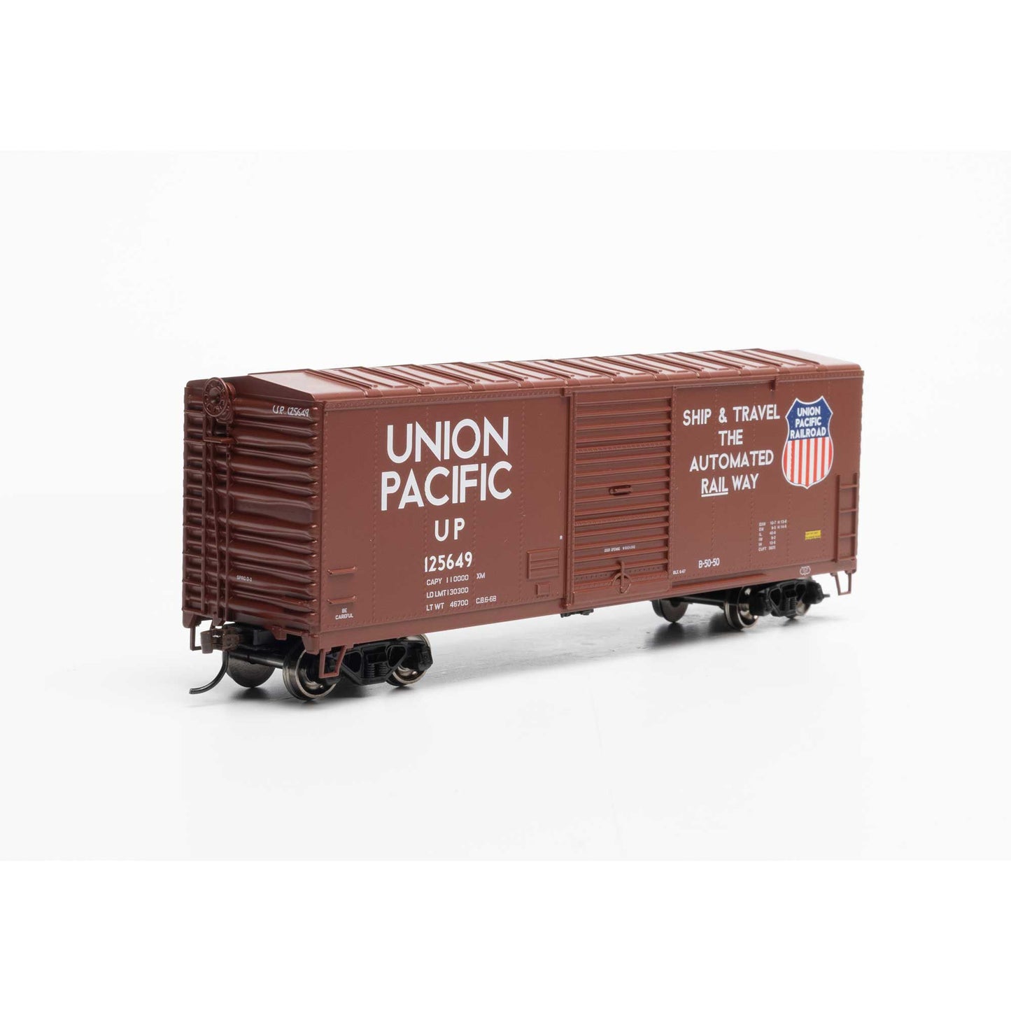 HO 40' Modern Box Car UP #125649 (ATH67960)