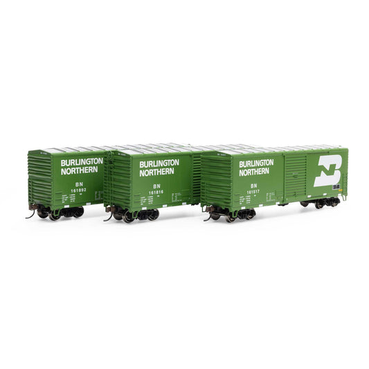 HO 40' Modern Box Car BN Livery (ATH67965)