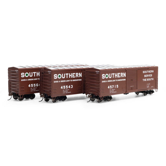 HO 40' Modern Box Car SOU #45543 #45564 #45715 (ATH67971)