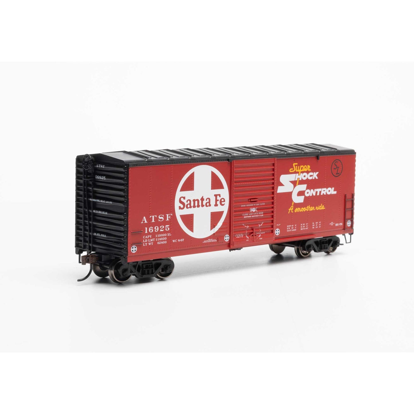 HO 40' Modern Box Car ATSF #16925 (ATH69433)