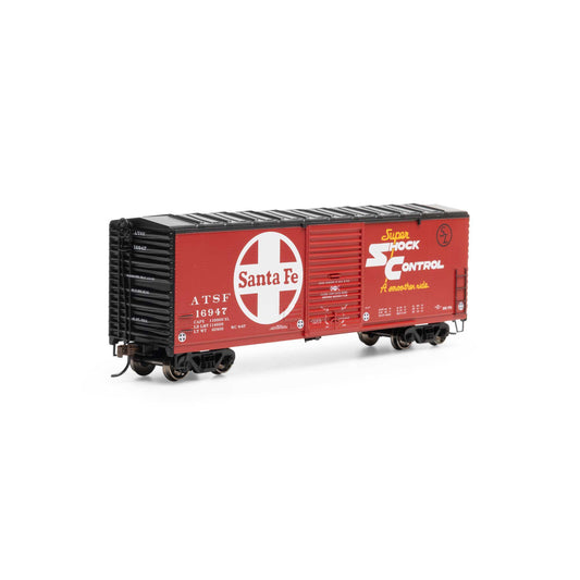 HO 40' Modern Box Car ATSF #16947 (ATH69434)